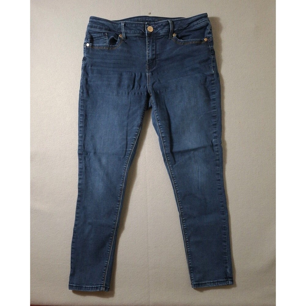 7 For All Mankind Jeans Womens Size 16 Booty Shaper Blue Stretch Denim